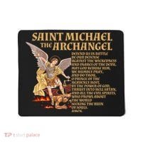 St Michael The Archangel Prayer Gift Mousepad thumb 0