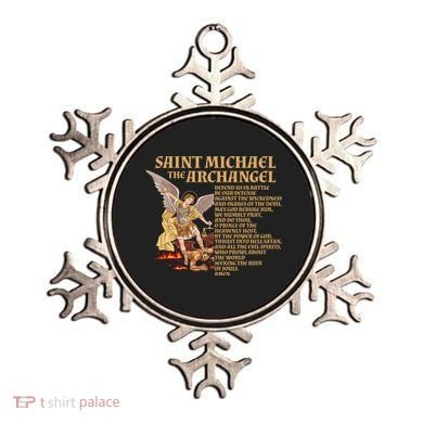 St Michael The Archangel Prayer Gift Ornament