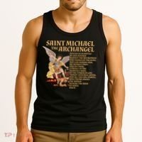 St Michael The Archangel Prayer Gift Tank Top thumb 3