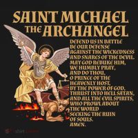 St Michael The Archangel Prayer Gift Visor thumb 3