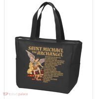 St Michael The Archangel Prayer Gift Tote Bag thumb 3