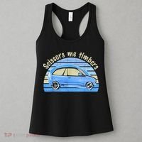 Scissors Me Timbers Funny Car Women's Tank Top thumb 3