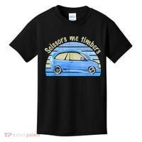 Scissors Me Timbers Funny Car Kids T-Shirt thumb 0