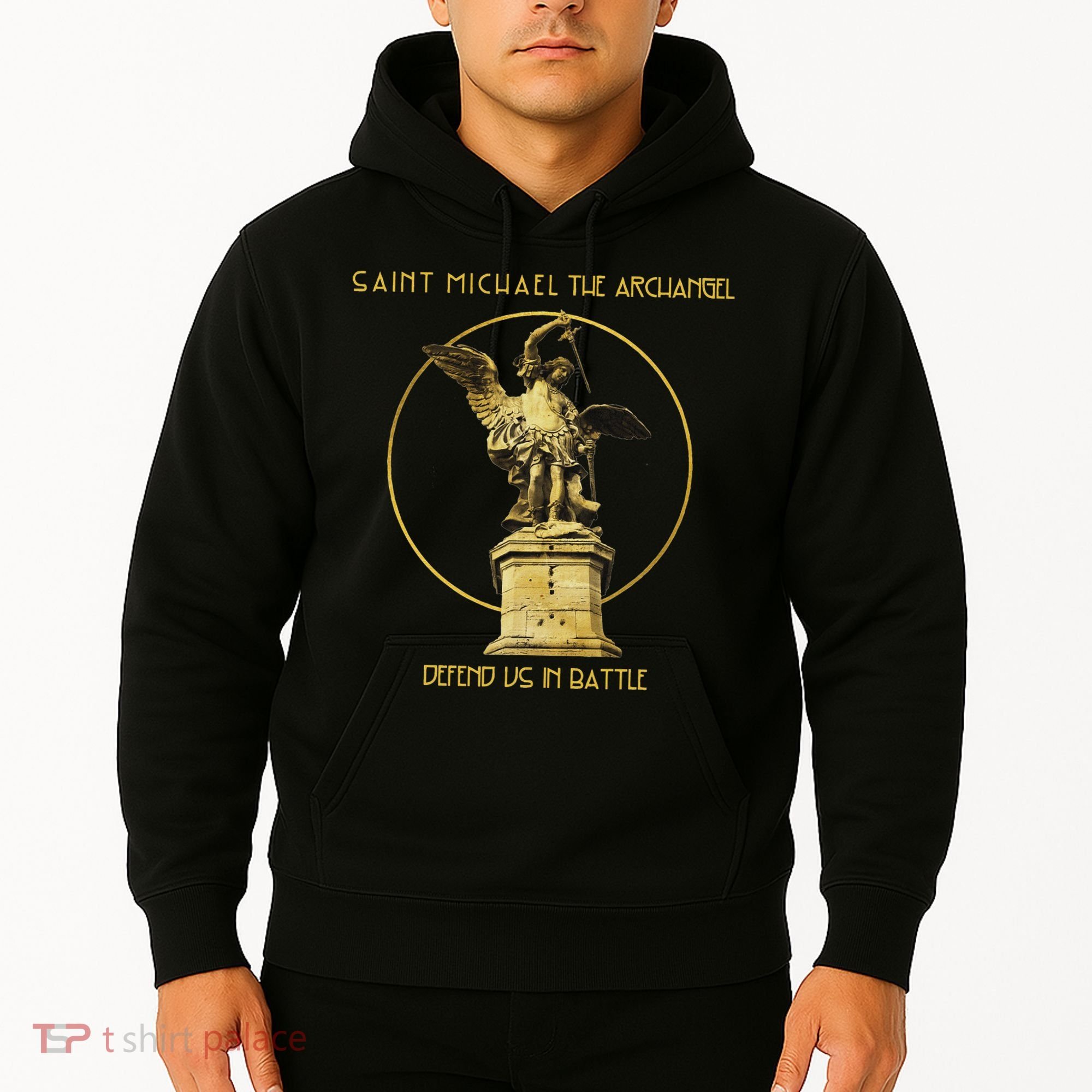 Saint Michael The Archangel Defend Us Prayer Catholic Hoodie