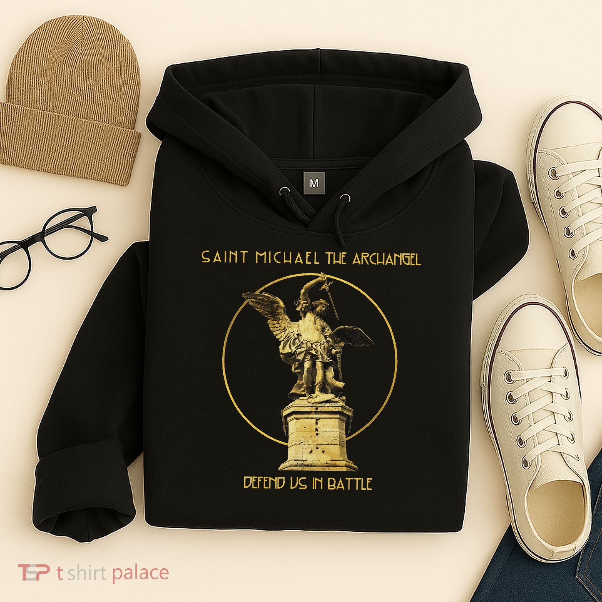 Saint Michael The Archangel Defend Us Prayer Catholic Hoodie