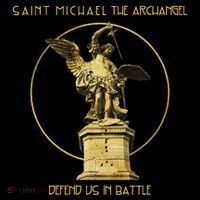 Saint Michael The Archangel Defend Us Prayer Catholic Women's Hoodie thumb 2