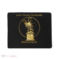 Saint Michael The Archangel Defend Us Prayer Catholic Mousepad thumb 0