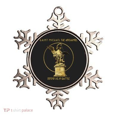 Saint Michael The Archangel Defend Us Prayer Catholic Ornament