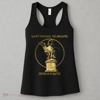 Saint Michael The Archangel Defend Us Prayer Catholic Women's Tank Top thumb 3