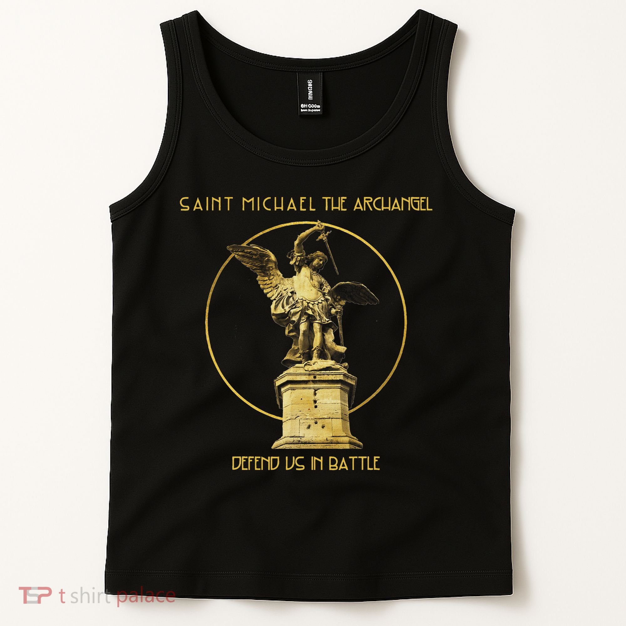 Saint Michael The Archangel Defend Us Prayer Catholic Tank Top