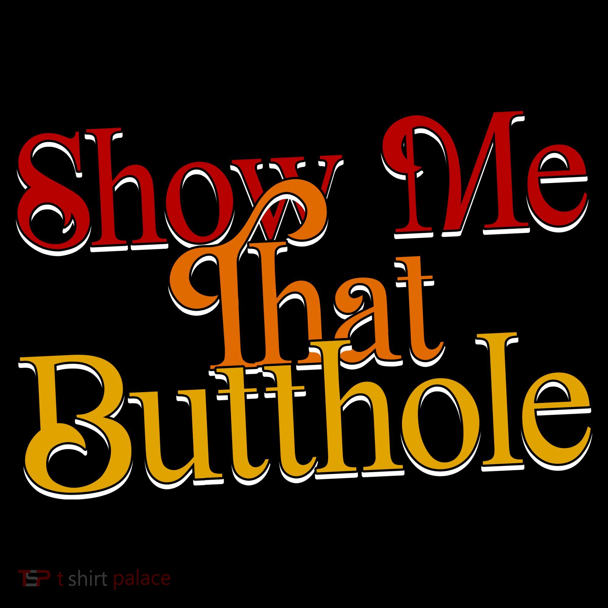 Show Me That Butthole Funny Kids Colorblock Raglan Jersey