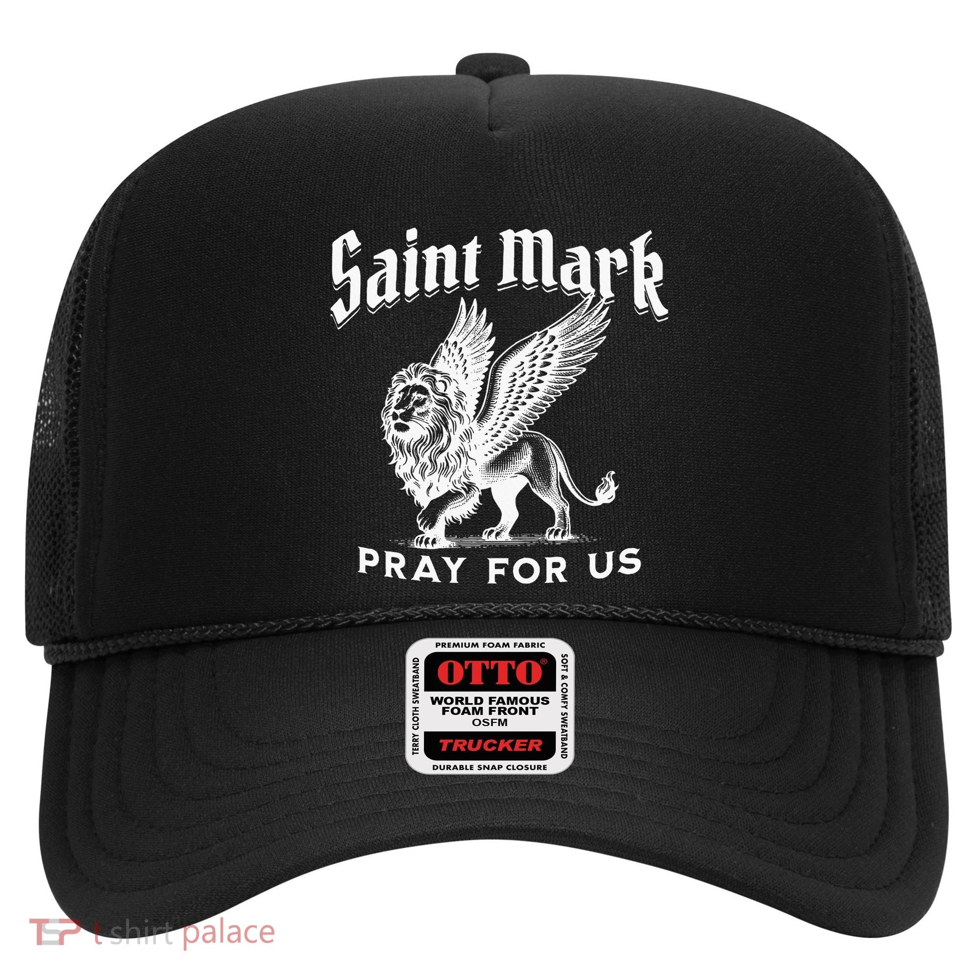 St Mark The Evangelist Apostle Lion Symbol Catholic Saint Hat