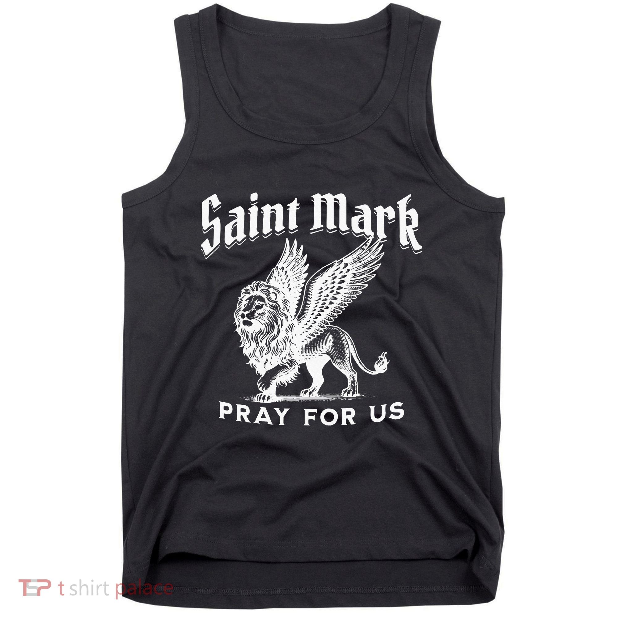 St Mark The Evangelist Apostle Lion Symbol Catholic Saint Tank Top