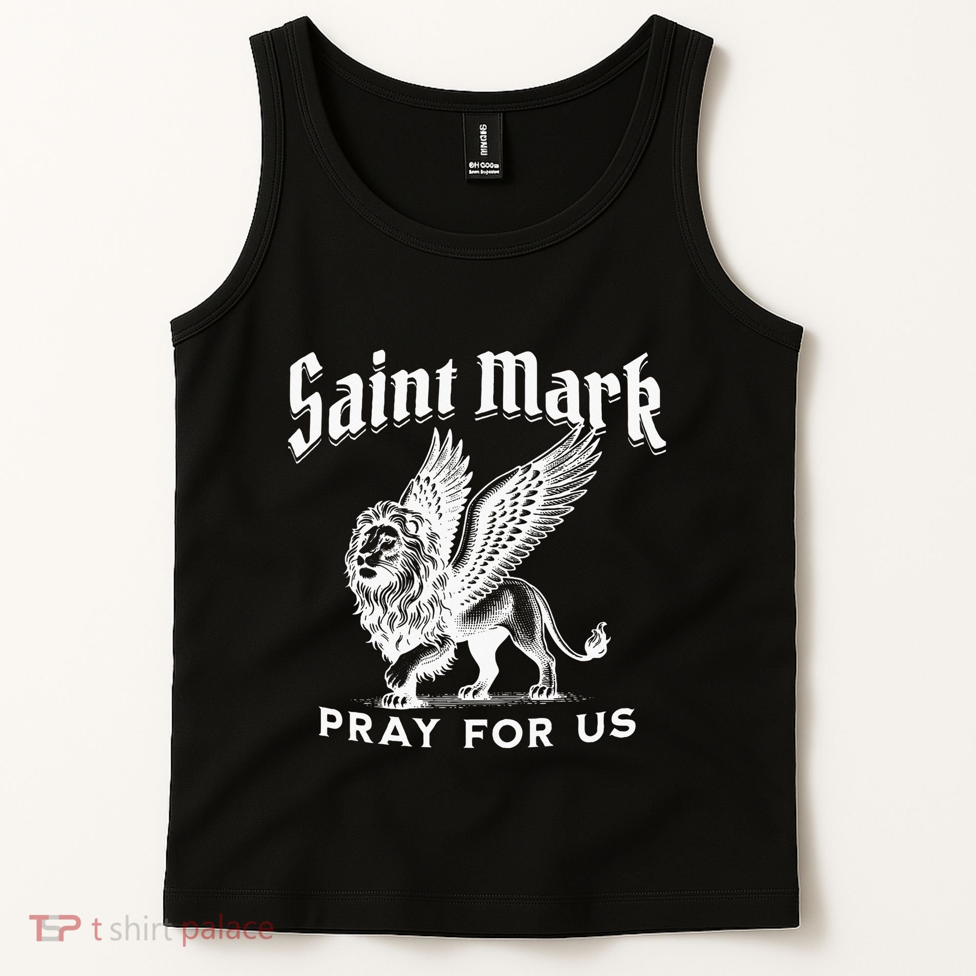 St Mark The Evangelist Apostle Lion Symbol Catholic Saint Tank Top