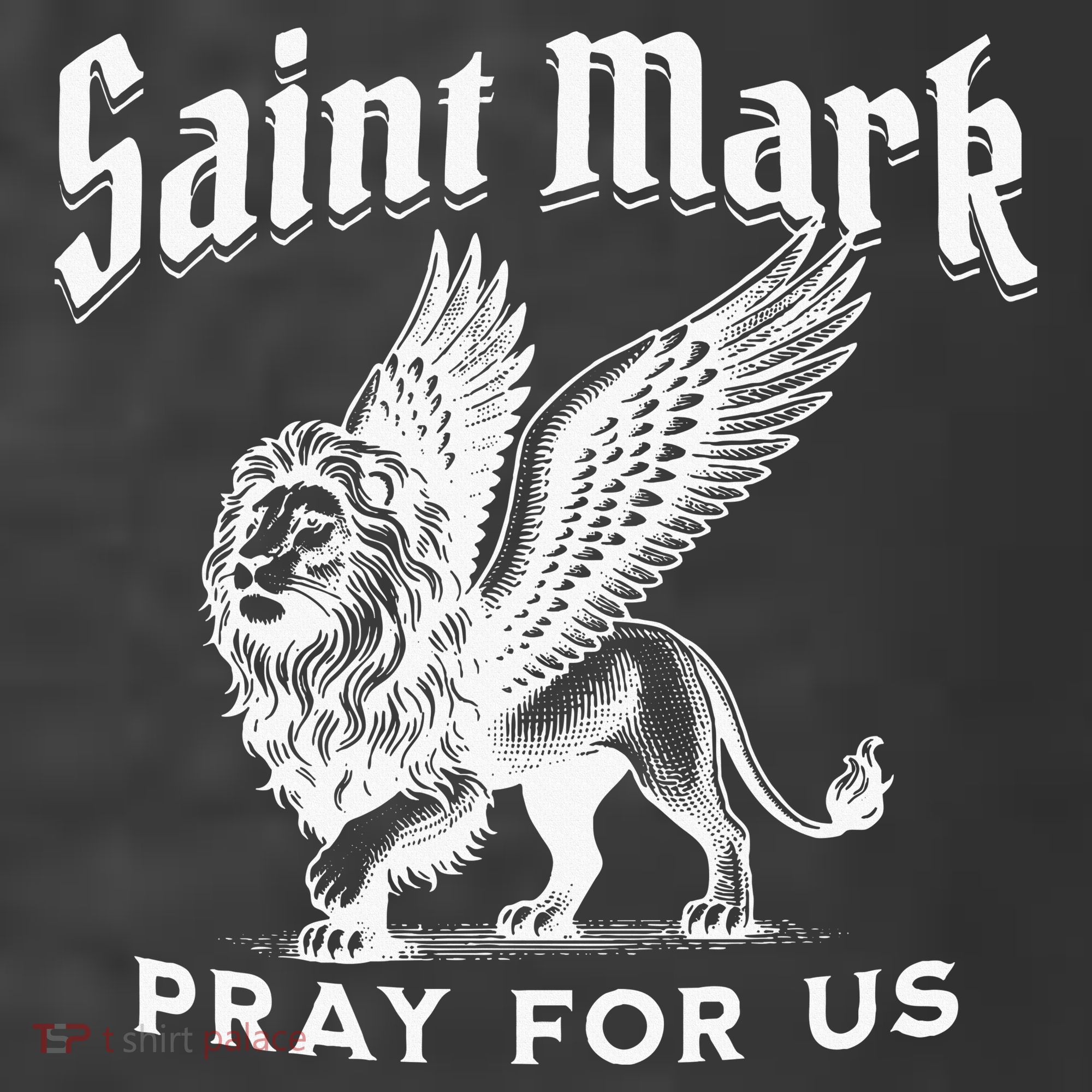 St Mark The Evangelist Apostle Lion Symbol Catholic Saint Women's Hoodie