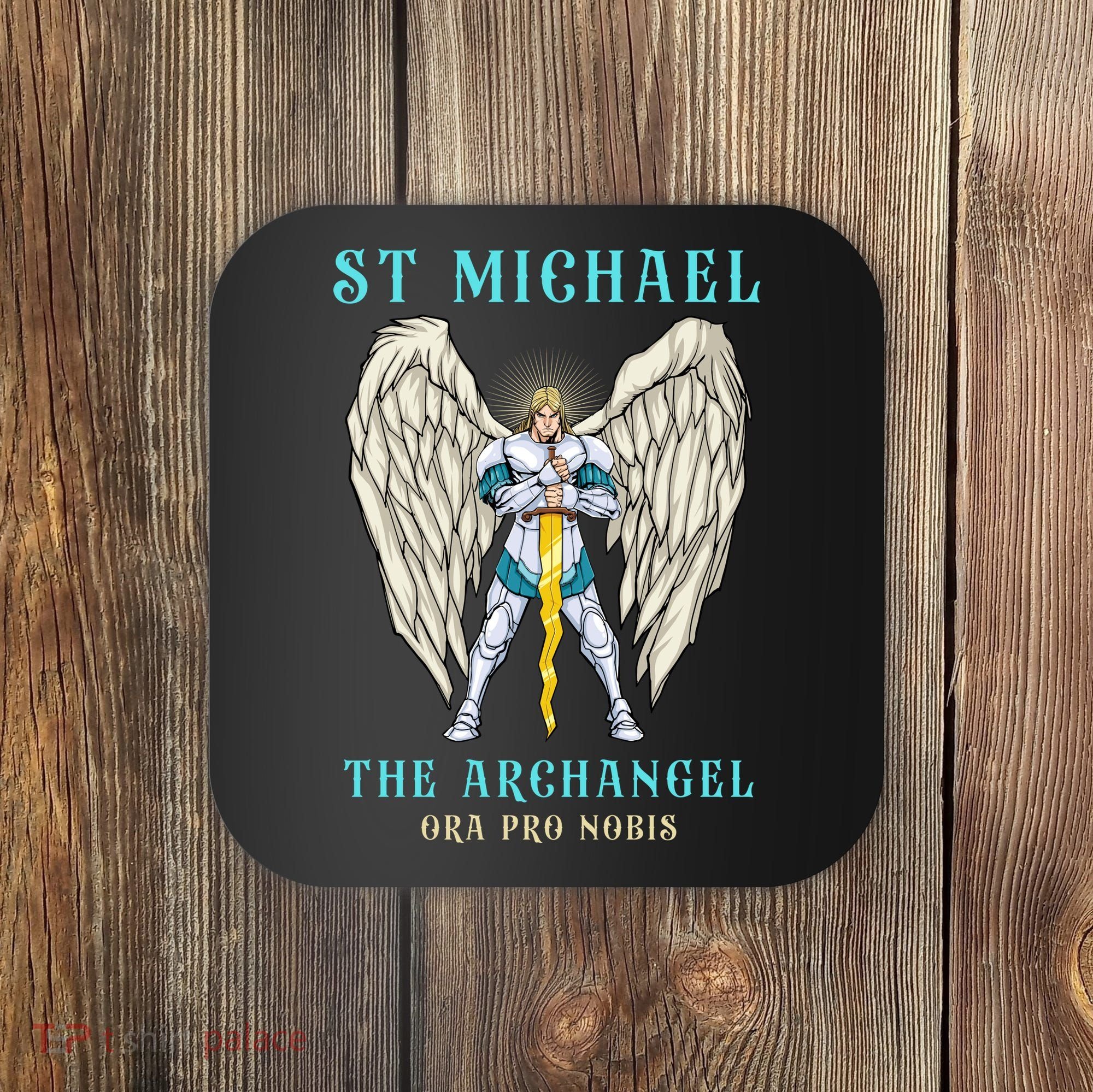 St Michael The Archangel Roman Catholic Gift Coaster