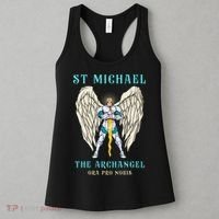 St Michael The Archangel Roman Catholic Gift Women's Tank Top thumb 3