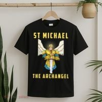 St Michael The Archangel Roman Catholic Gift T-Shirt thumb 2