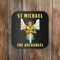 St Michael The Archangel Roman Catholic Gift Coaster thumb 0