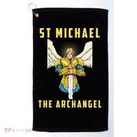 St Michael The Archangel Roman Catholic Gift Golf Towel thumb 0