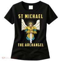 St Michael The Archangel Roman Catholic Gift Women's T-Shirt thumb 0