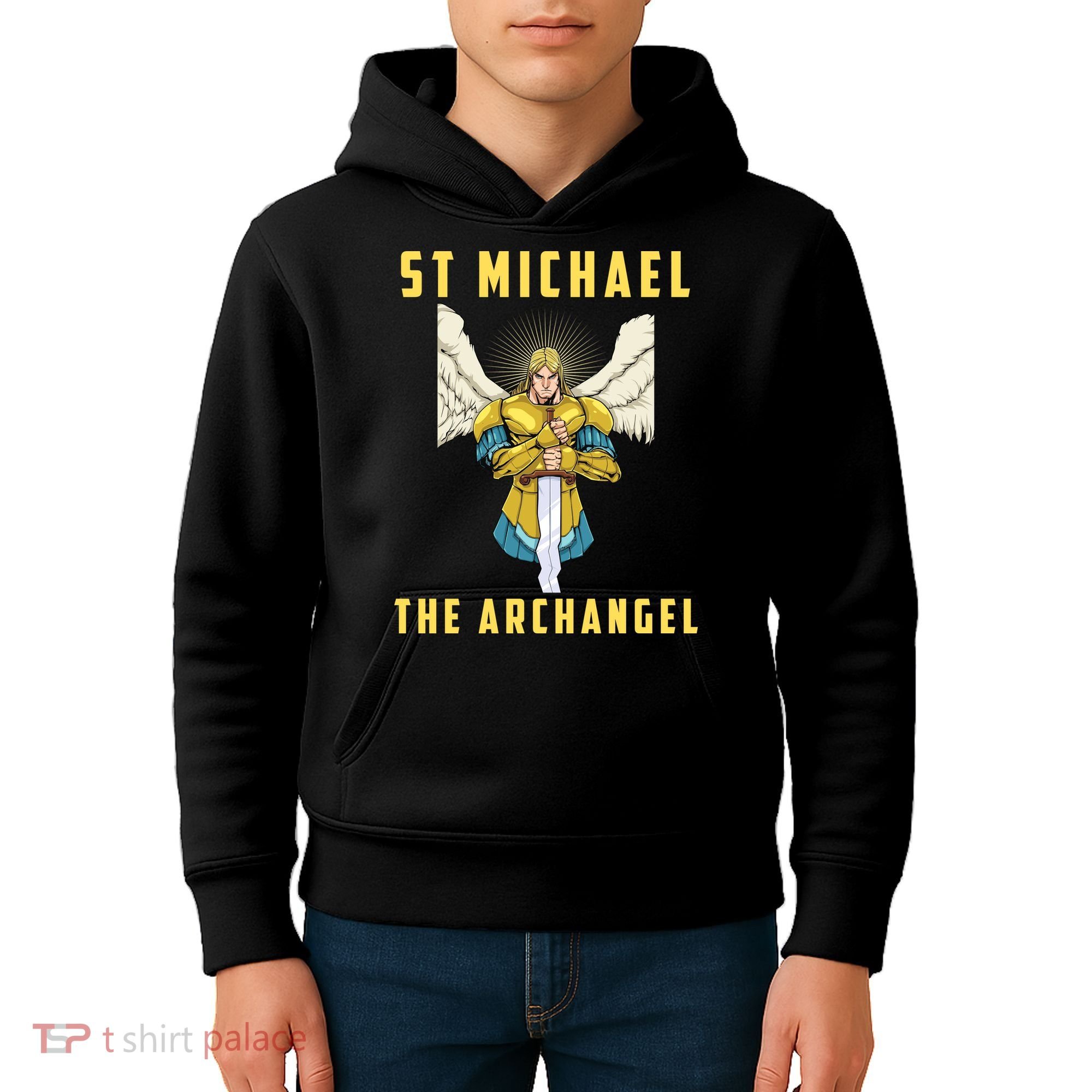 St Michael The Archangel Roman Catholic Gift Kids Hoodie