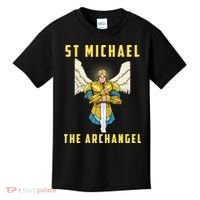 St Michael The Archangel Roman Catholic Gift Kids T-Shirt thumb 0