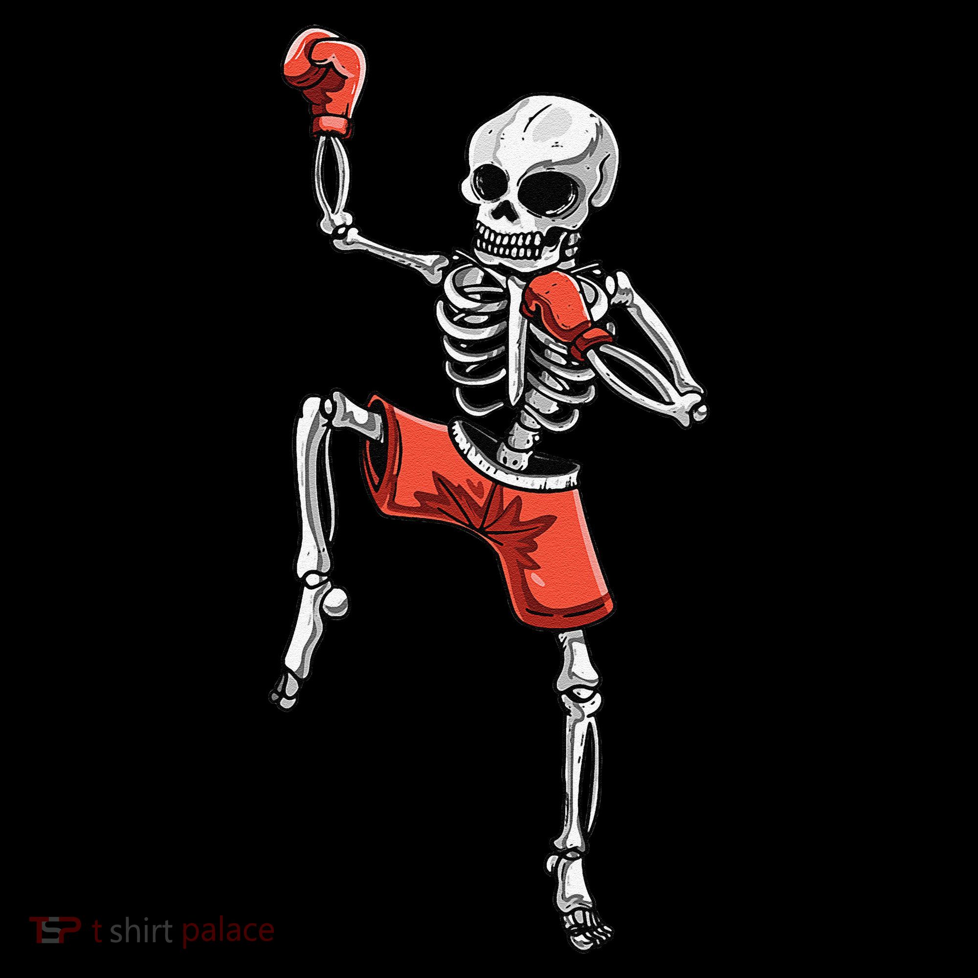 Skeleton Muay Thai Halloween Kickboxing MMA Fighter Costume Coffee Mug