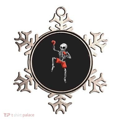 Skeleton Muay Thai Halloween Kickboxing MMA Fighter Costume Ornament