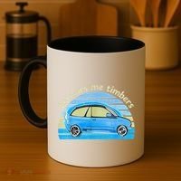 Scissors Me Timbers Funny Car Coffee Mug thumb 4