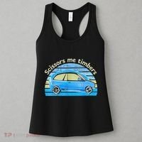 Scissors Me Timbers Funny Car Women's Tank Top thumb 3