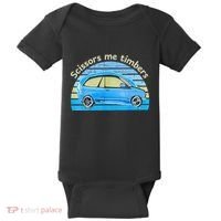 Scissors Me Timbers Funny Car Baby Bodysuit thumb 0