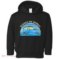 Scissors Me Timbers Funny Car Toddler Hoodie thumb 0