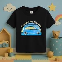 Scissors Me Timbers Funny Car Toddler T-Shirt thumb 3