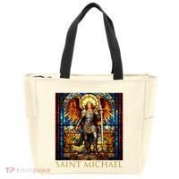 Saint Michael The Archangel Tote Bag thumb 0
