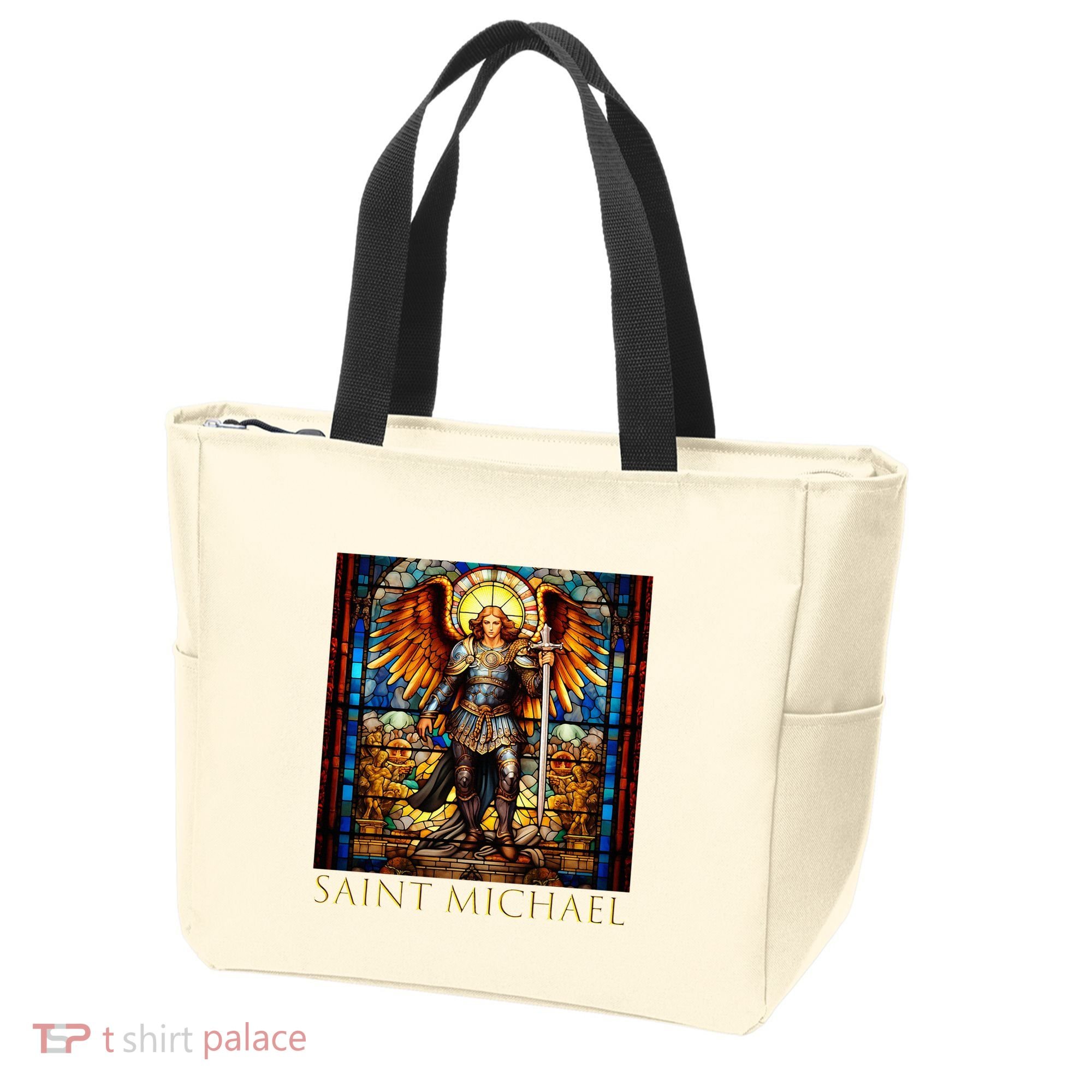 Saint Michael The Archangel Tote Bag