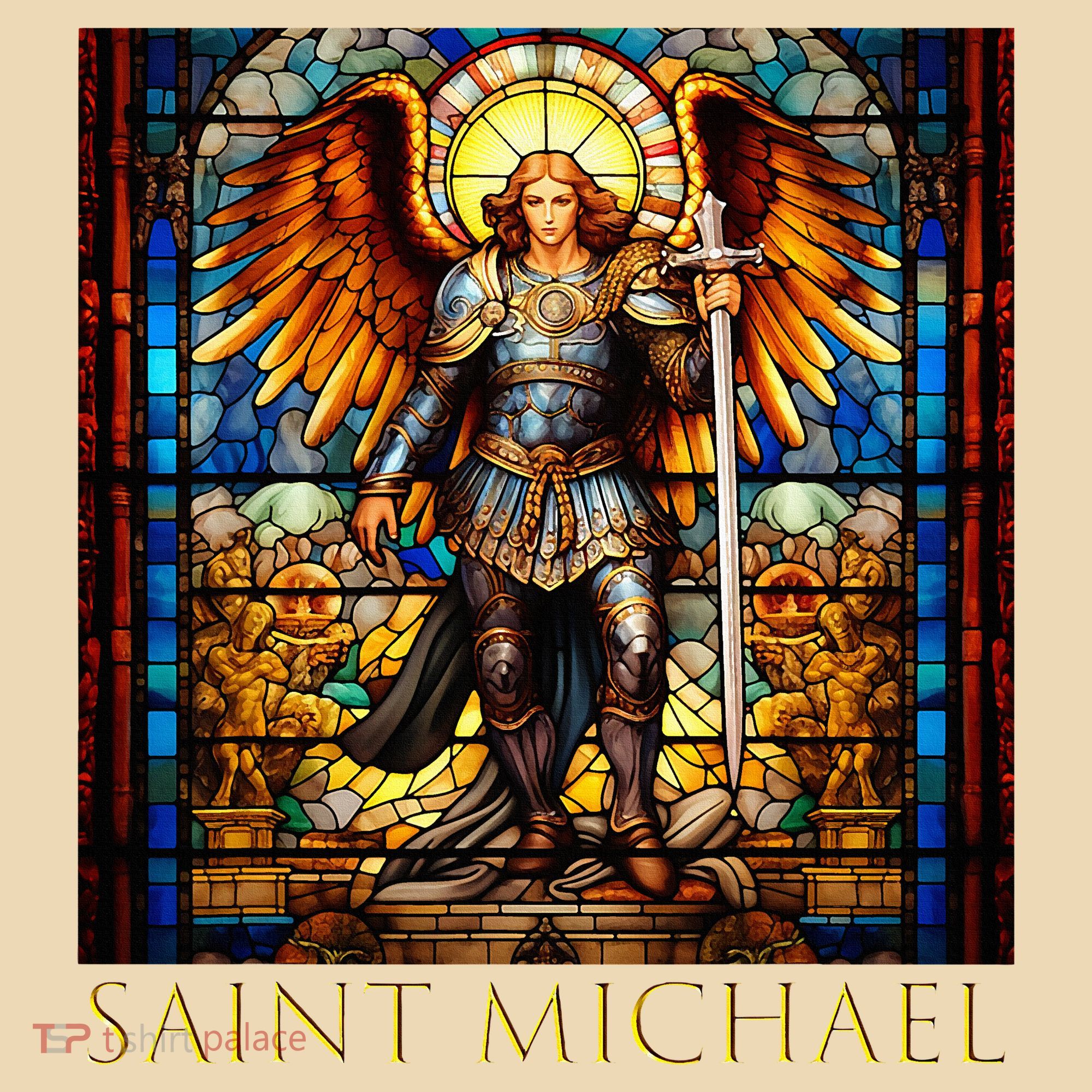 Saint Michael The Archangel Tote Bag