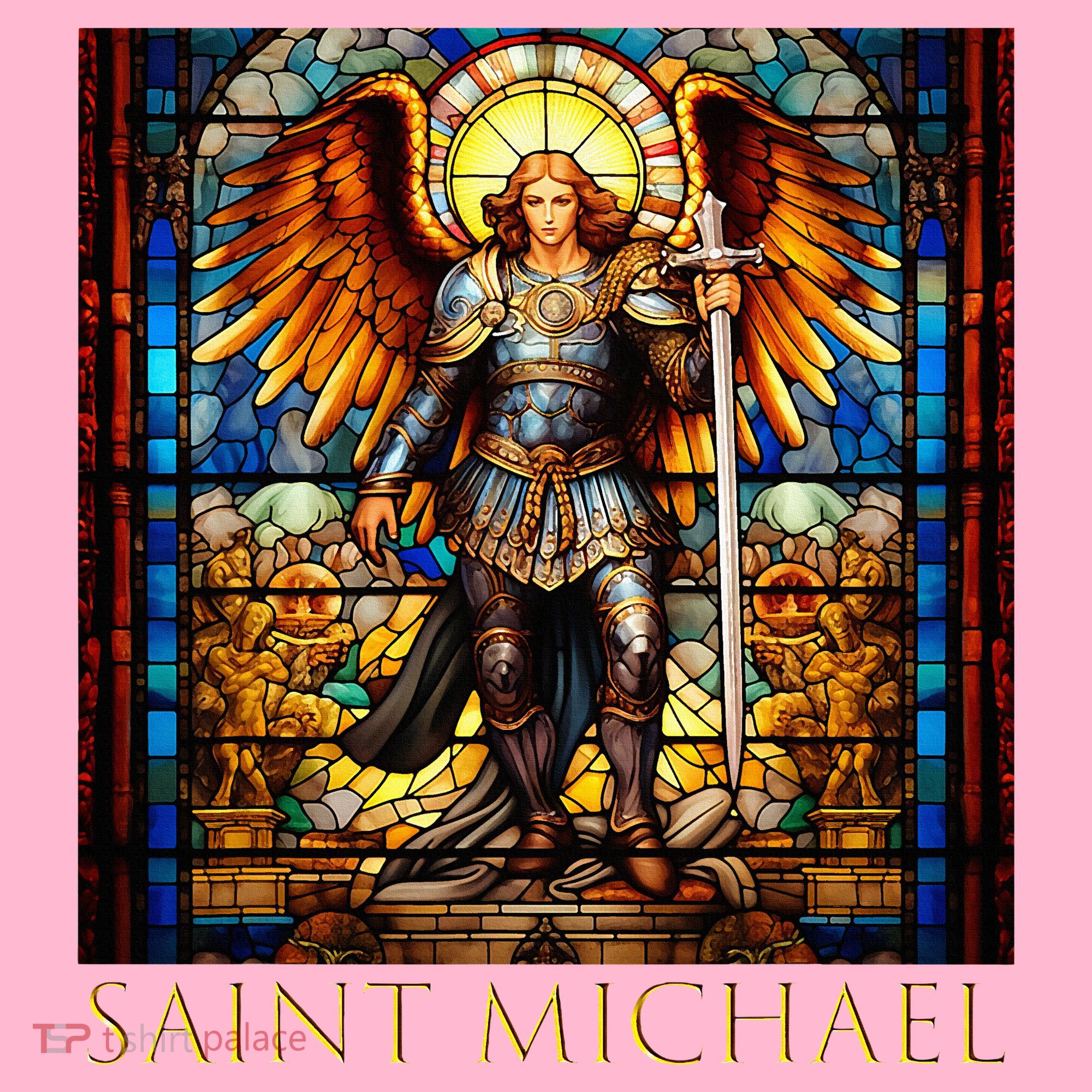 Saint Michael The Archangel Coaster
