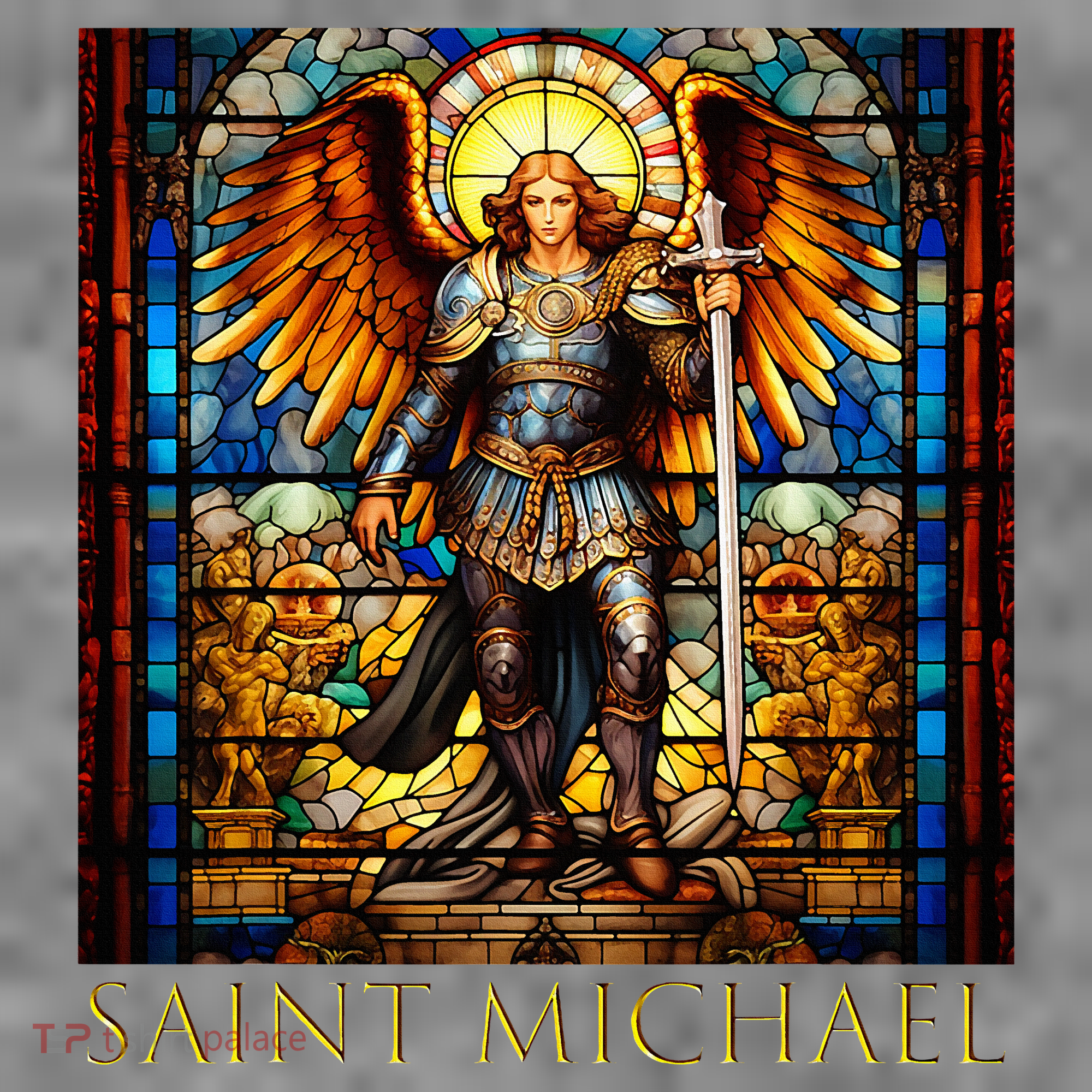 Saint Michael The Archangel Toddler Hoodie