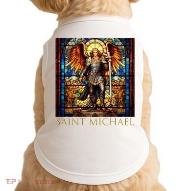 Saint Michael The Archangel Doggie Tank