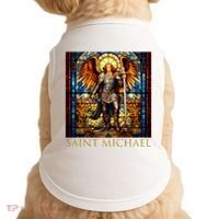 Saint Michael The Archangel Doggie Tank thumb 0