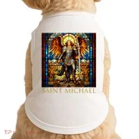 Saint Michael The Archangel Doggie Tank thumb 0