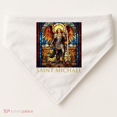 Saint Michael The Archangel USA-Made Doggie Bandana