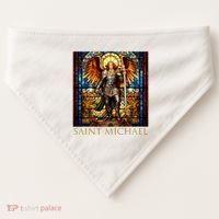 Saint Michael The Archangel USA-Made Doggie Bandana thumb 0