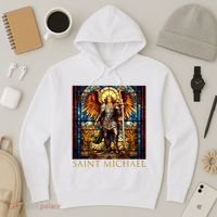 Saint Michael The Archangel Hoodie thumb 3