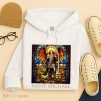 Saint Michael The Archangel Hoodie thumb 4