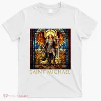 Saint Michael The Archangel T-Shirt thumb 0