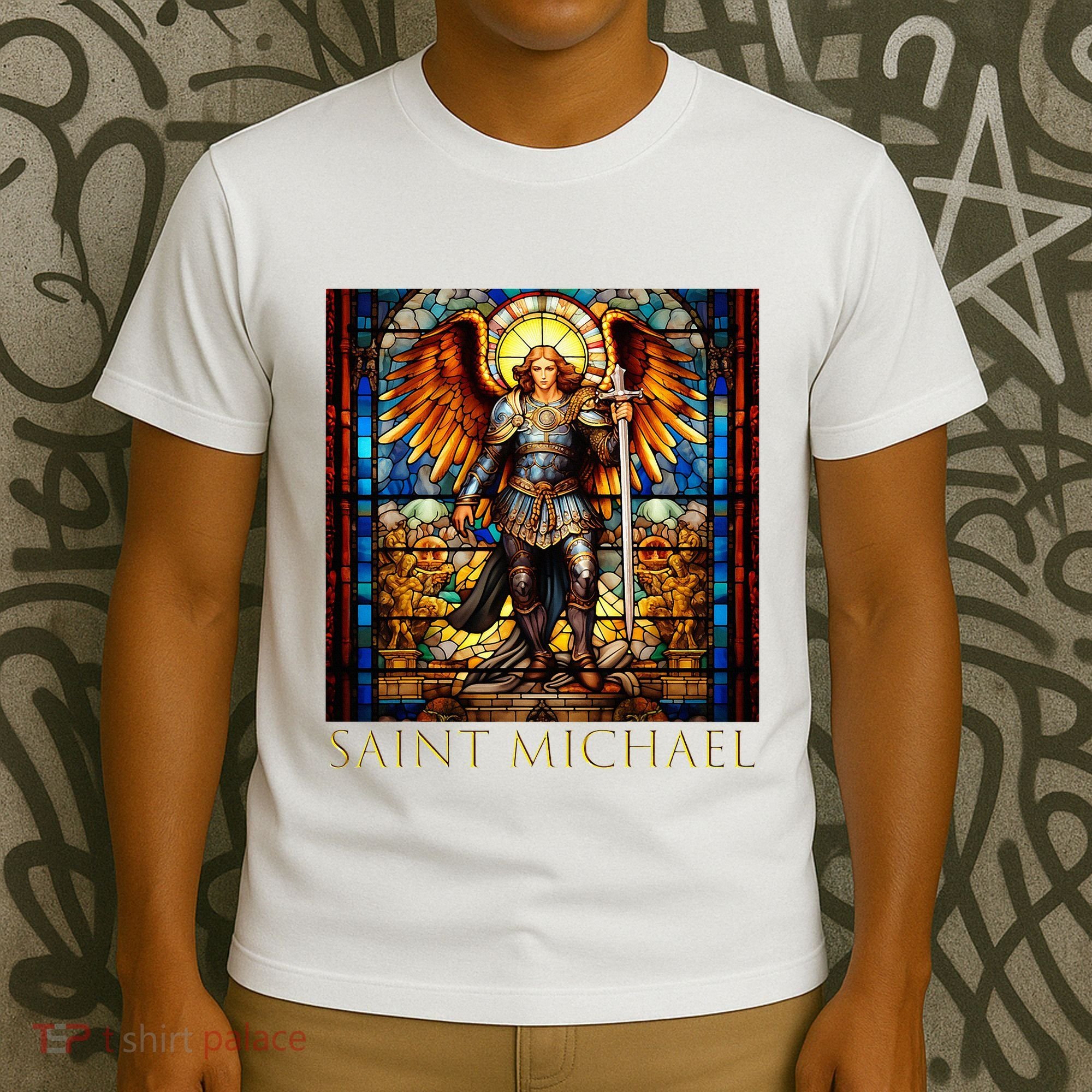 Saint Michael The Archangel T-Shirt