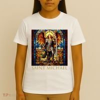 Saint Michael The Archangel T-Shirt thumb 4