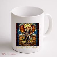 Saint Michael The Archangel Coffee Mug thumb 1
